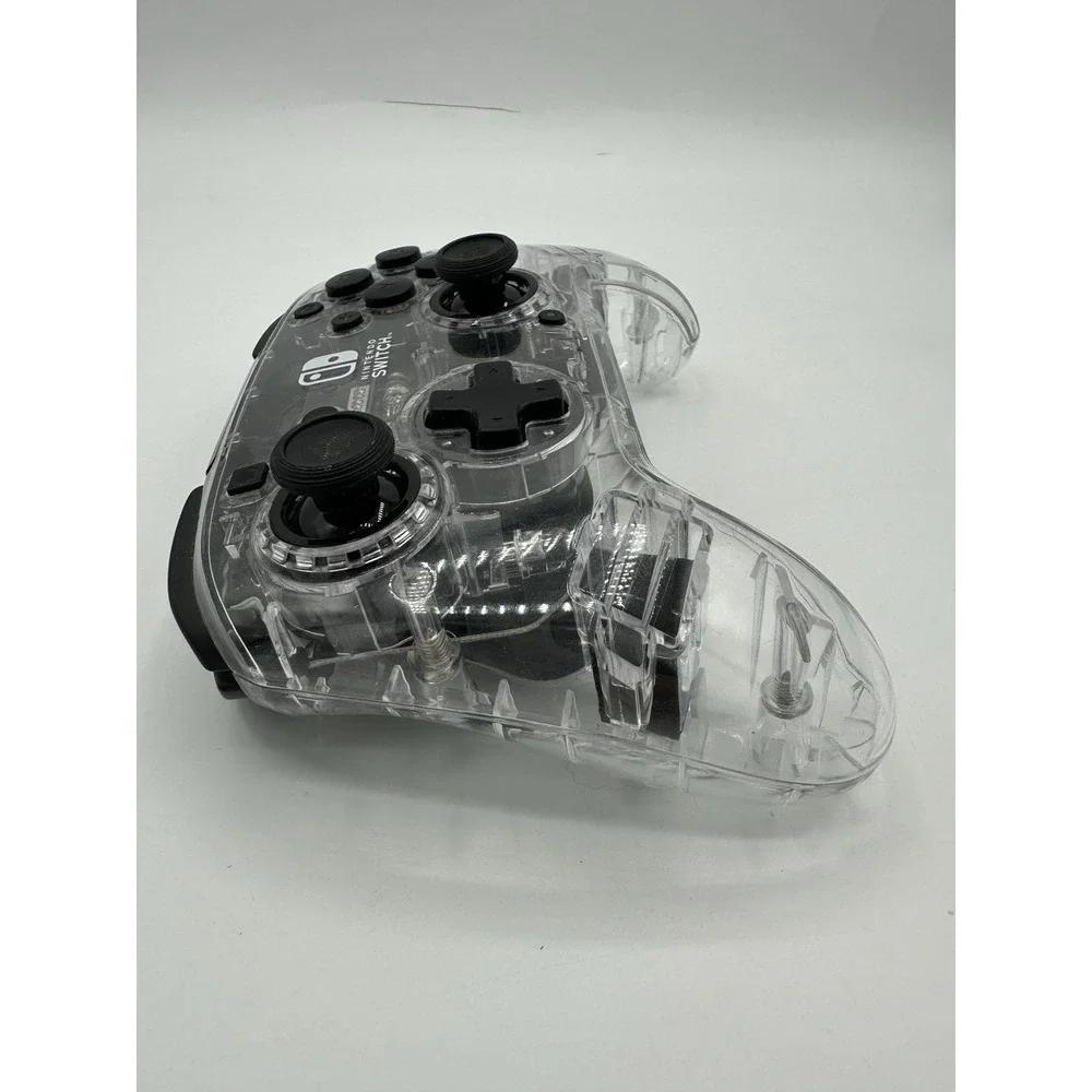 PDP Afterglow Wireless Deluxe Controller for Nintendo Switch Clear Tested